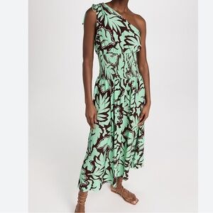 MINKPINK NWT size Medium Kelani one‎ shoulder midi dress